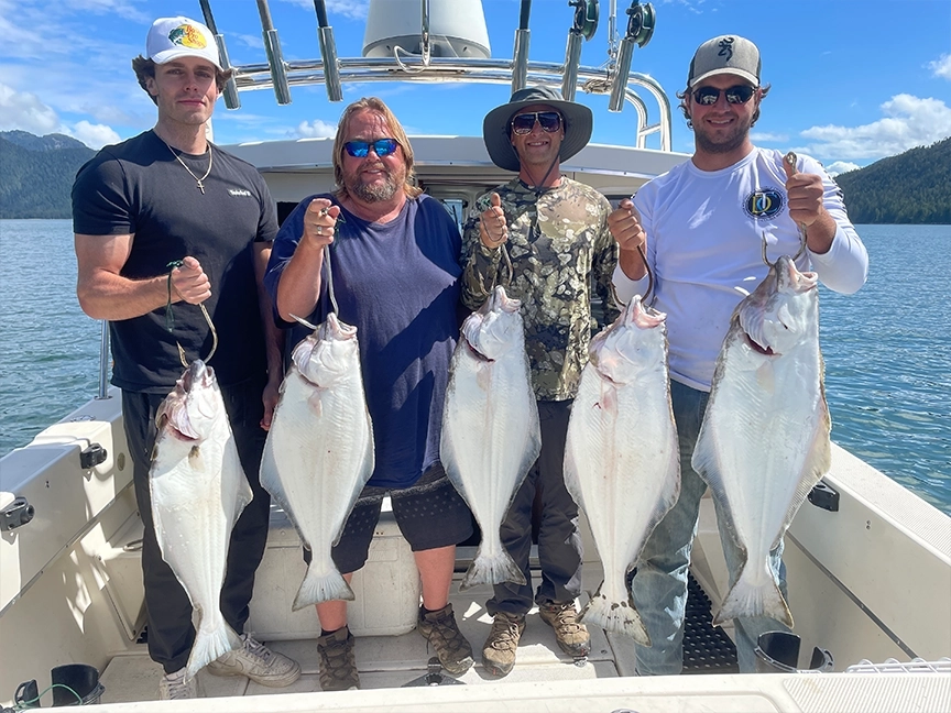 Douglas Channel salmon fishing trip with Blue Heron Charters